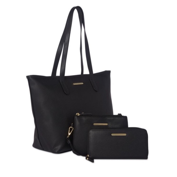 Saffiano 3 Piece HandBag Set - Picture 8 of 8